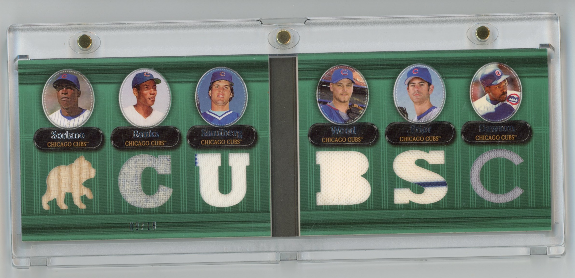 Cubs Triple Threads Booklet