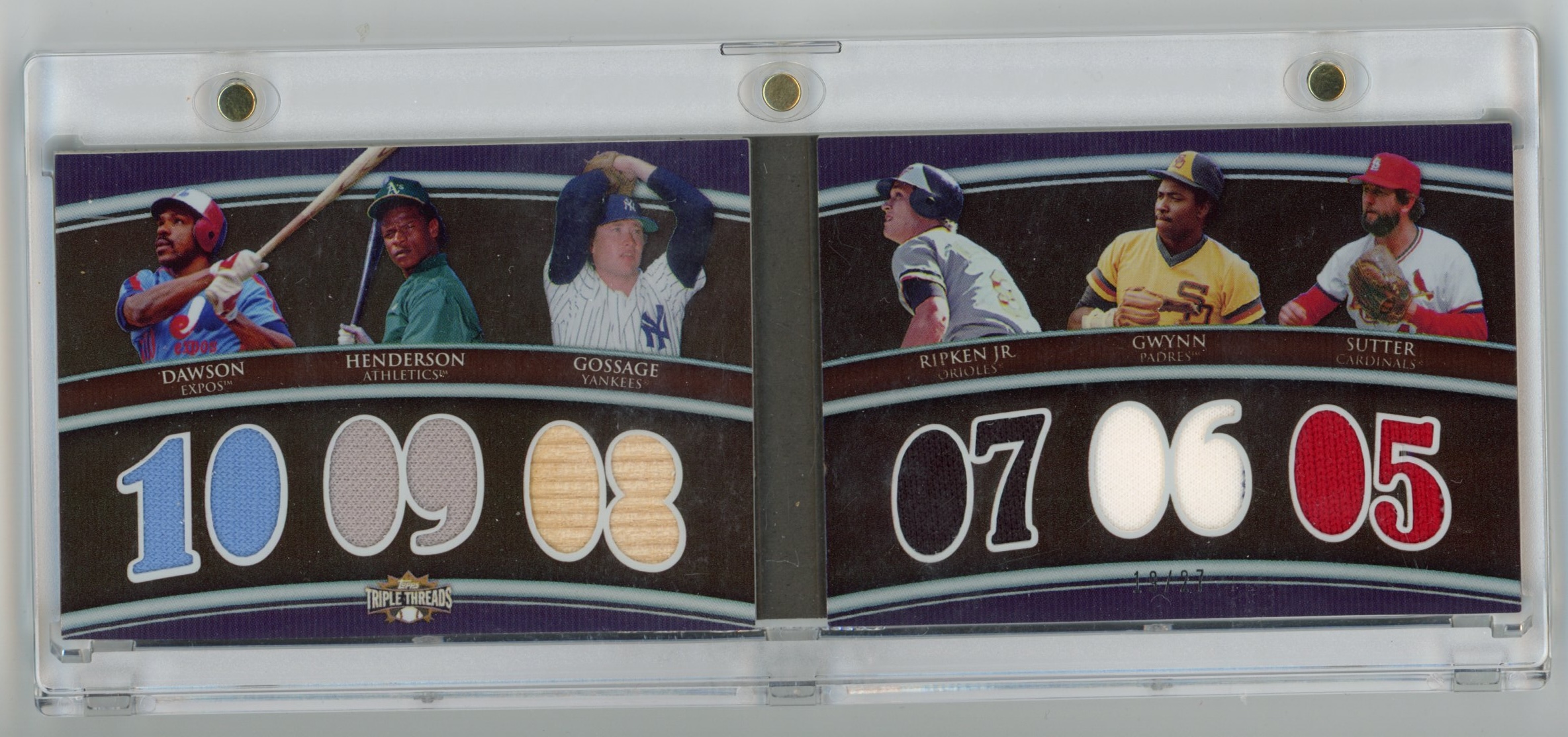 Triple Threads Numbers